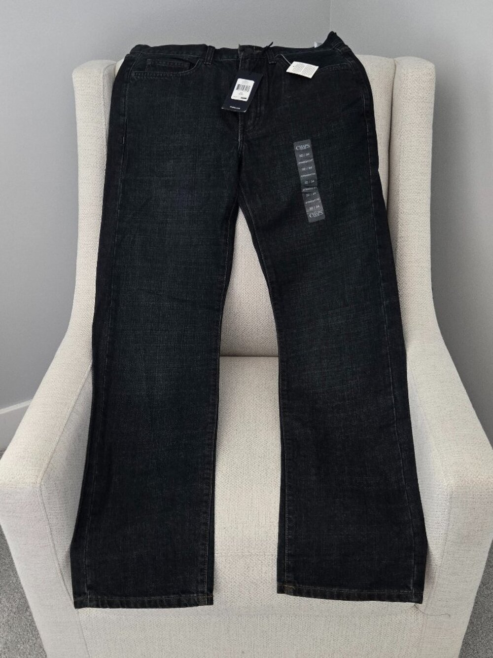 CHAPS Jeans Mens 32 x 34 Straight Fit